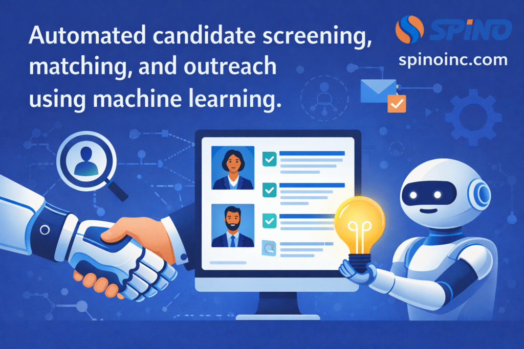 Automated candidate screening, matching, and outreach using machine learning.